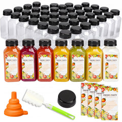 TOMNK bouteille 8oz face montrant un design compact utile pour vitrines