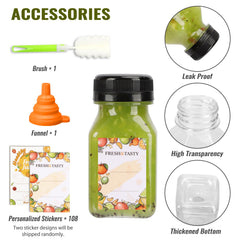 TOMNK lot de 100 bouteilles pour approvisionnement et événements