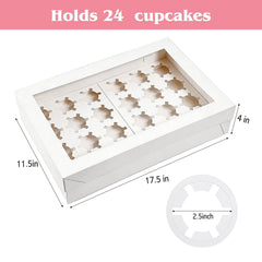 TOMNK insert flocon gros plan stabilise cupcakes en sécurité