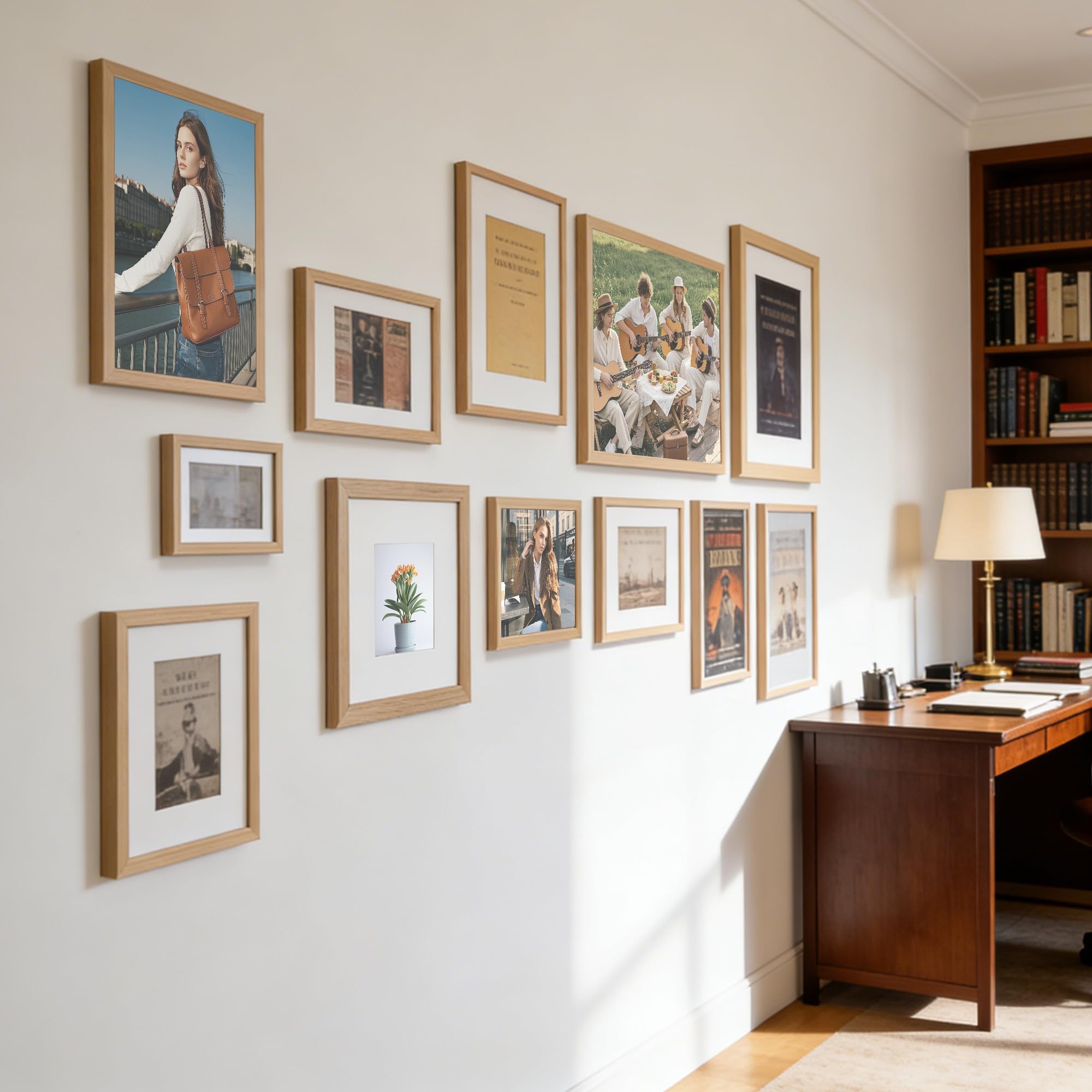 TONES FRAME DESIGN fixations pour accrochage vertical et horizontal et installation facile