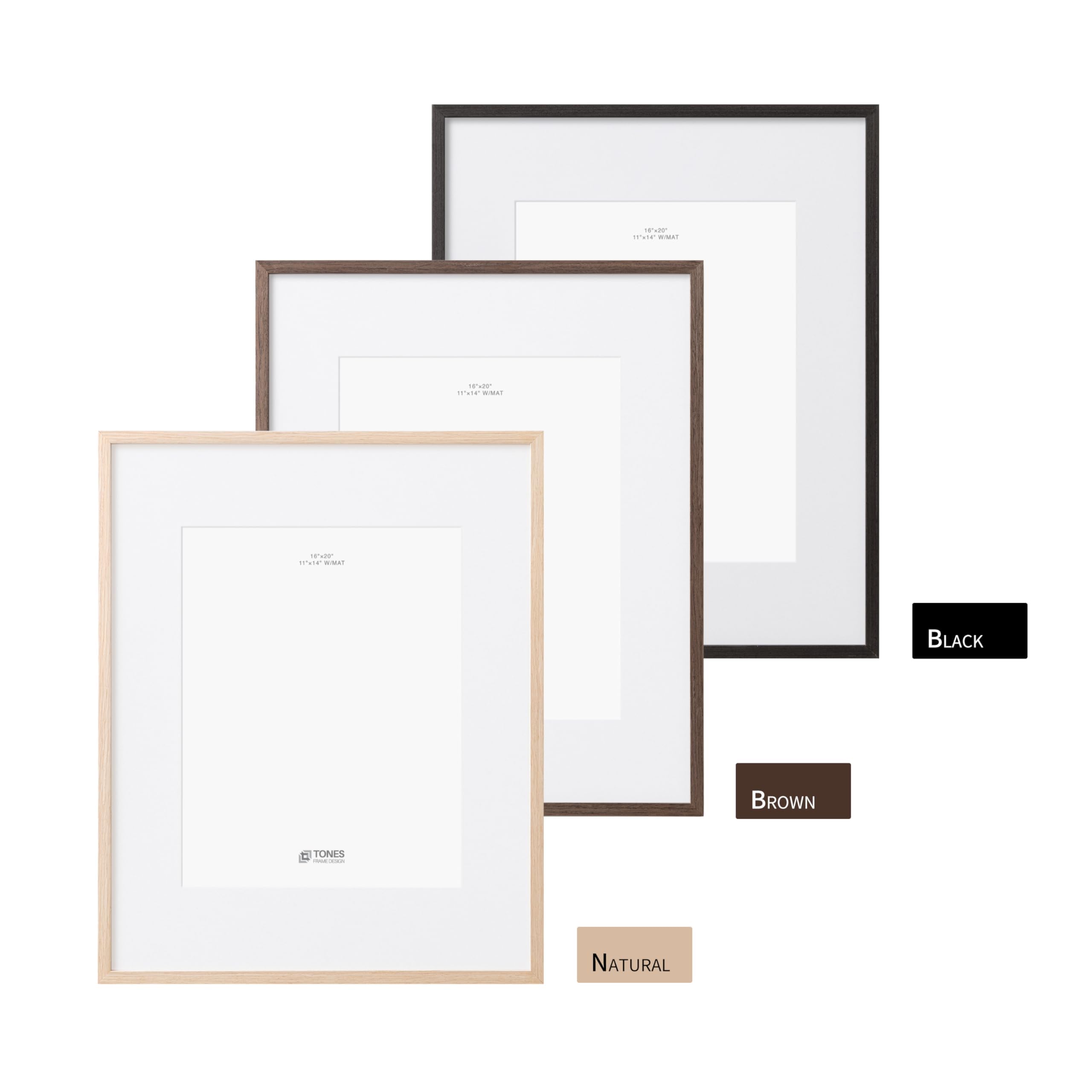 TONES FRAME DESIGN emballage cadeau prêt à offrir pour anniversaires et occasions spéciales
