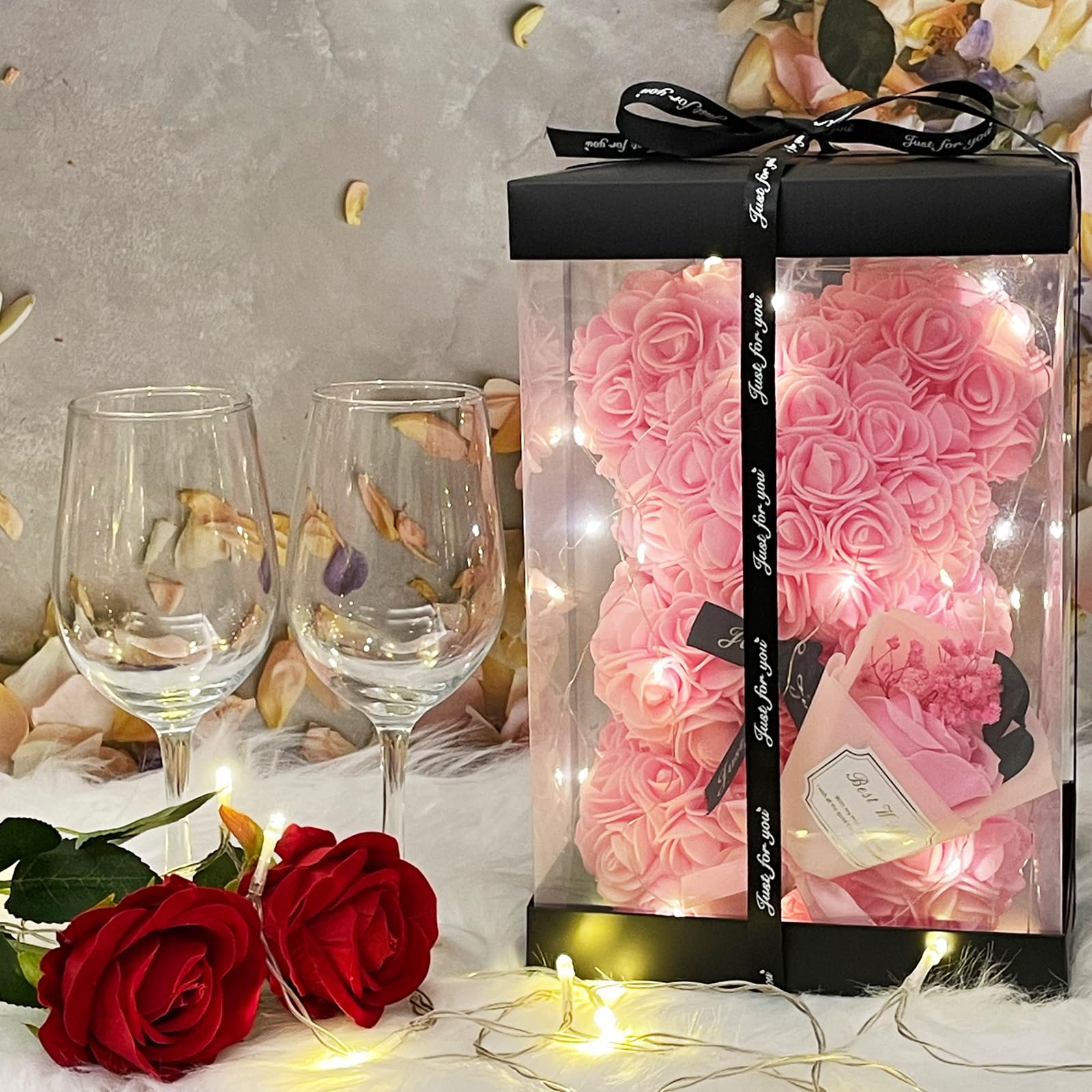 TONGSUNA coffret cadeau transparent et renfort, protection premium