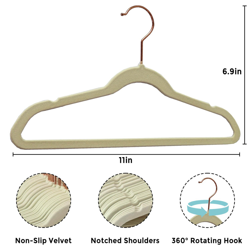 Tonswachic crochet rose gold pivotant montrant gain d'organisation