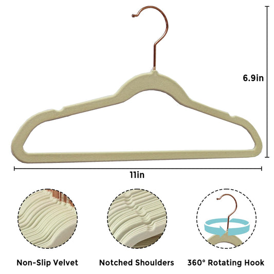 Tonswachic crochet rose gold pivotant montrant gain d'organisation