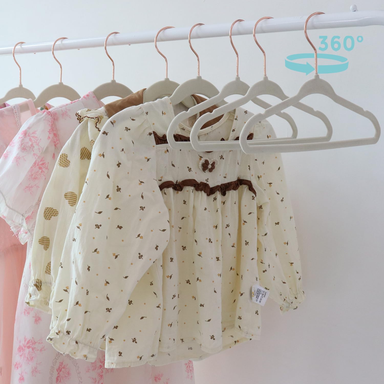 Tonswachic pinces assorties fixées tenant jupe et pantalons pratiques