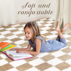 TOOHUB tapis posé dans une chambre créant ambiance cosy