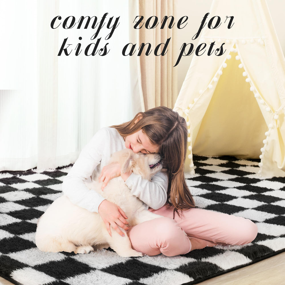 TOOHUB tapis avec enfant jouant dessus, surface douce et adaptée aux familles