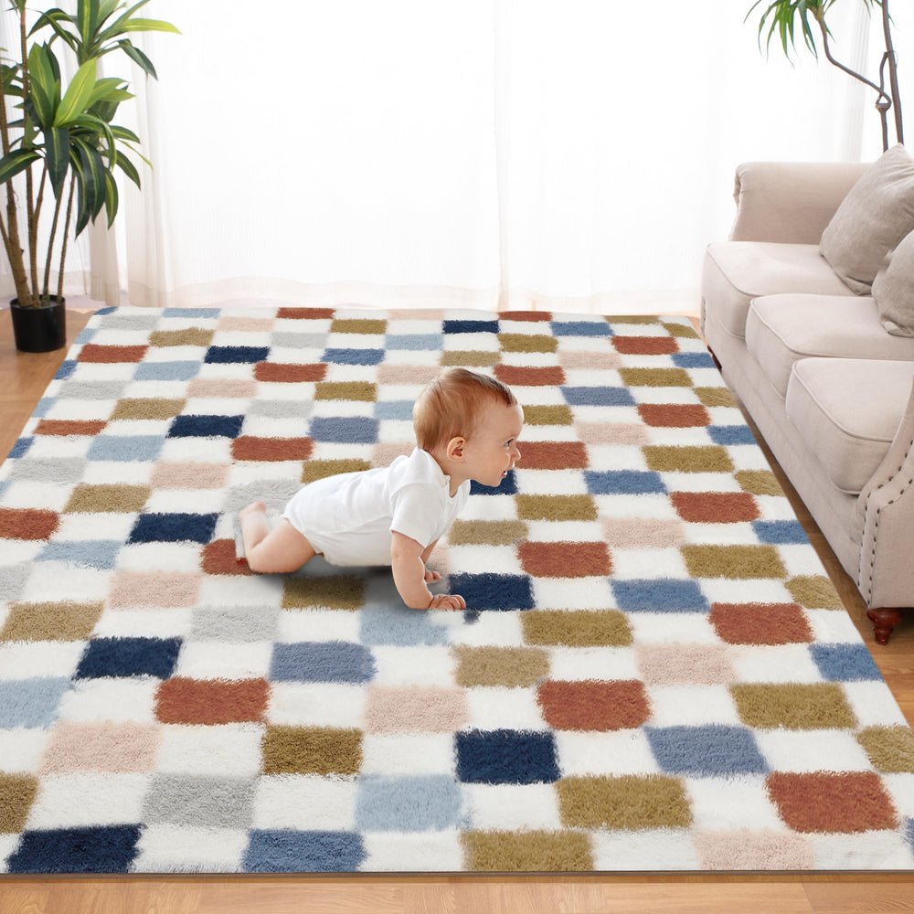 TOOHUB tapis 5x7 ft vu de face apportant confort et style