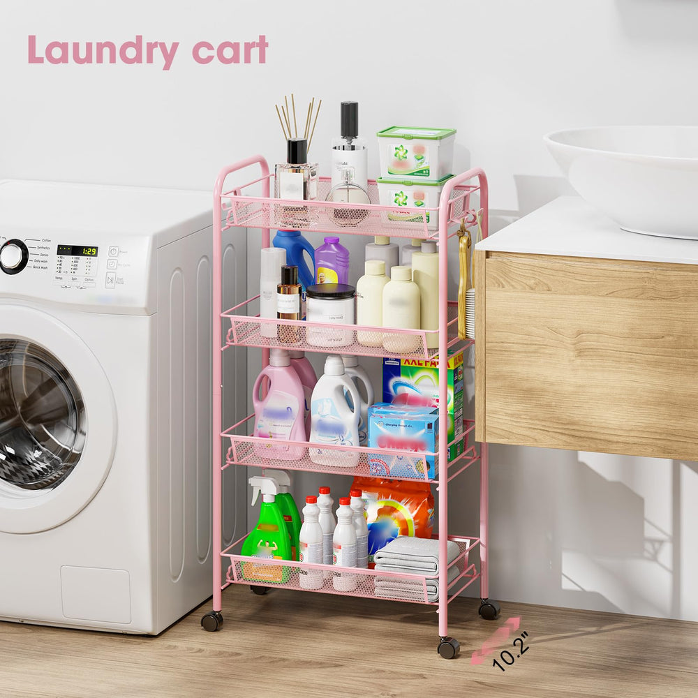 TOOLF chariot utilisé en cuisine pour organiser condiments