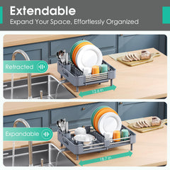TOOLF extension latérale illustrant la longueur ajustable et rangement
