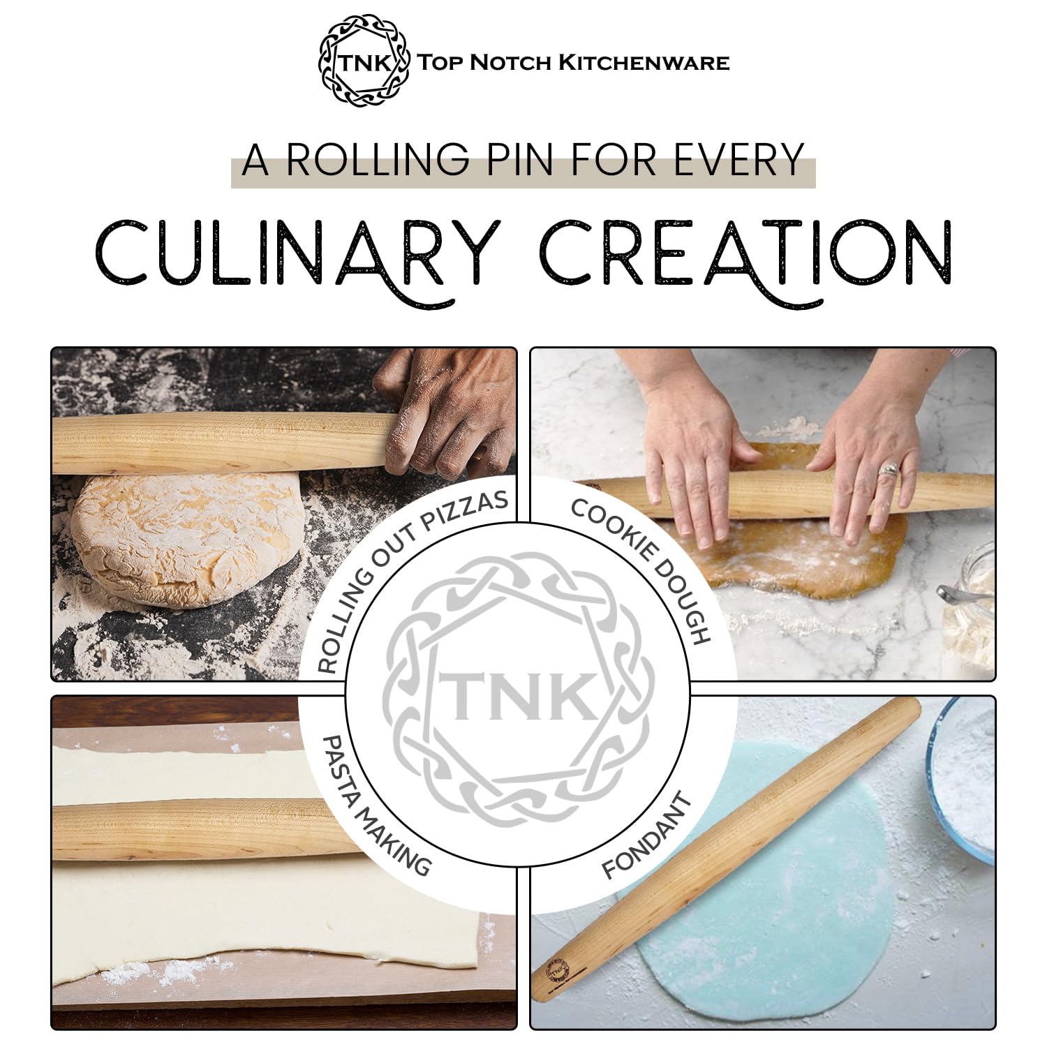 Top Notch Kitchenware mise en situation cuisine montrant finition élégante