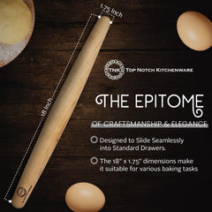 Top Notch Kitchenware comparaison taille montrant encombrement réduit