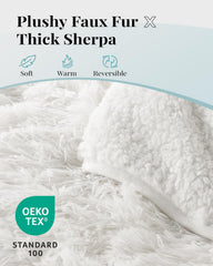 Topblan face sherpa douce visible offrant chaleur et sensation enveloppante