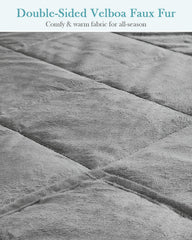 Topblan texture Velboa gros plan offrant douceur et chaleur tactile