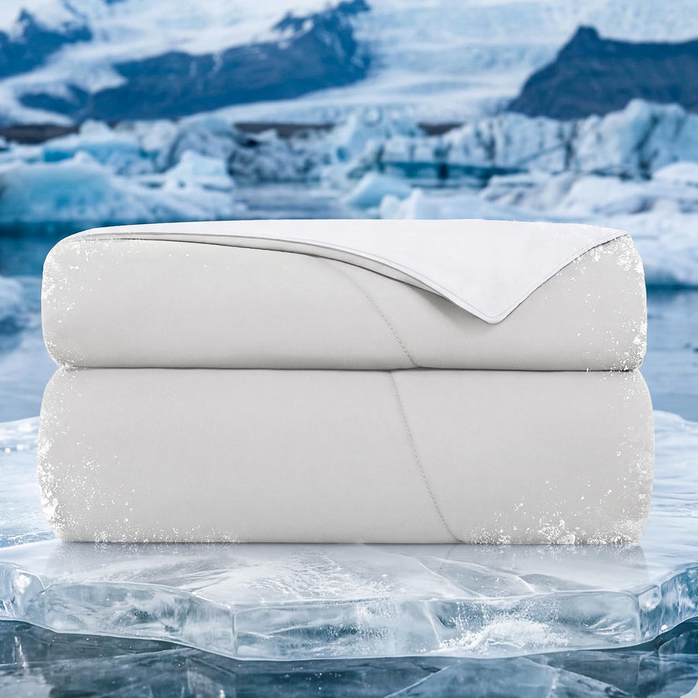 Topcee couette king face avant montrant taille et finition élégante