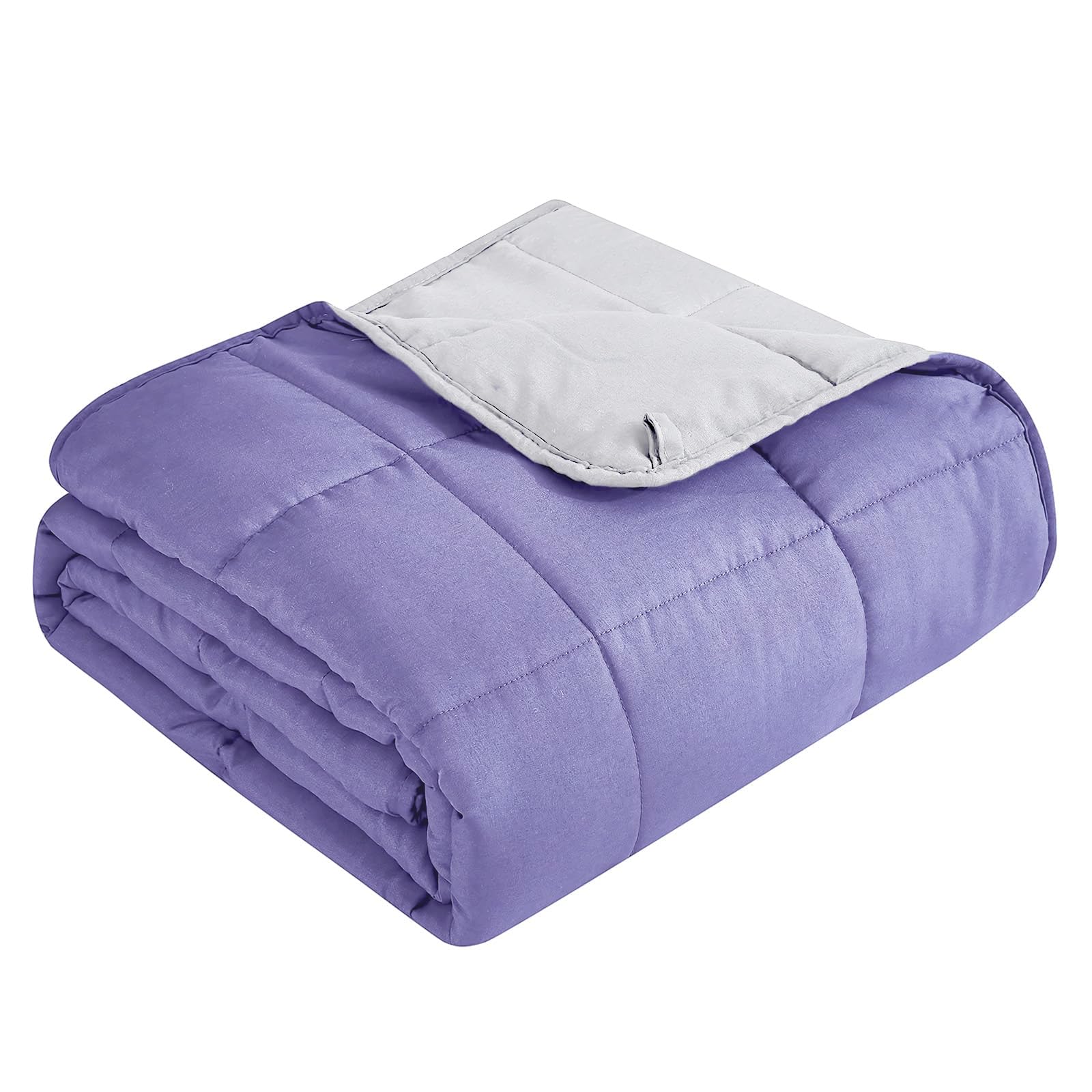Topcee couverture pondérée face avant montrant design et taille pratique