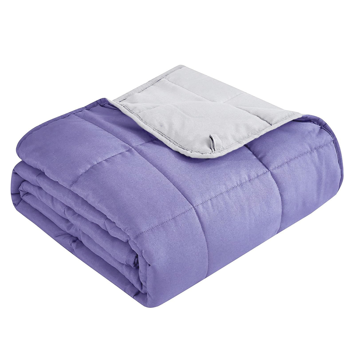 Topcee couverture pondérée face avant montrant design et taille pratique