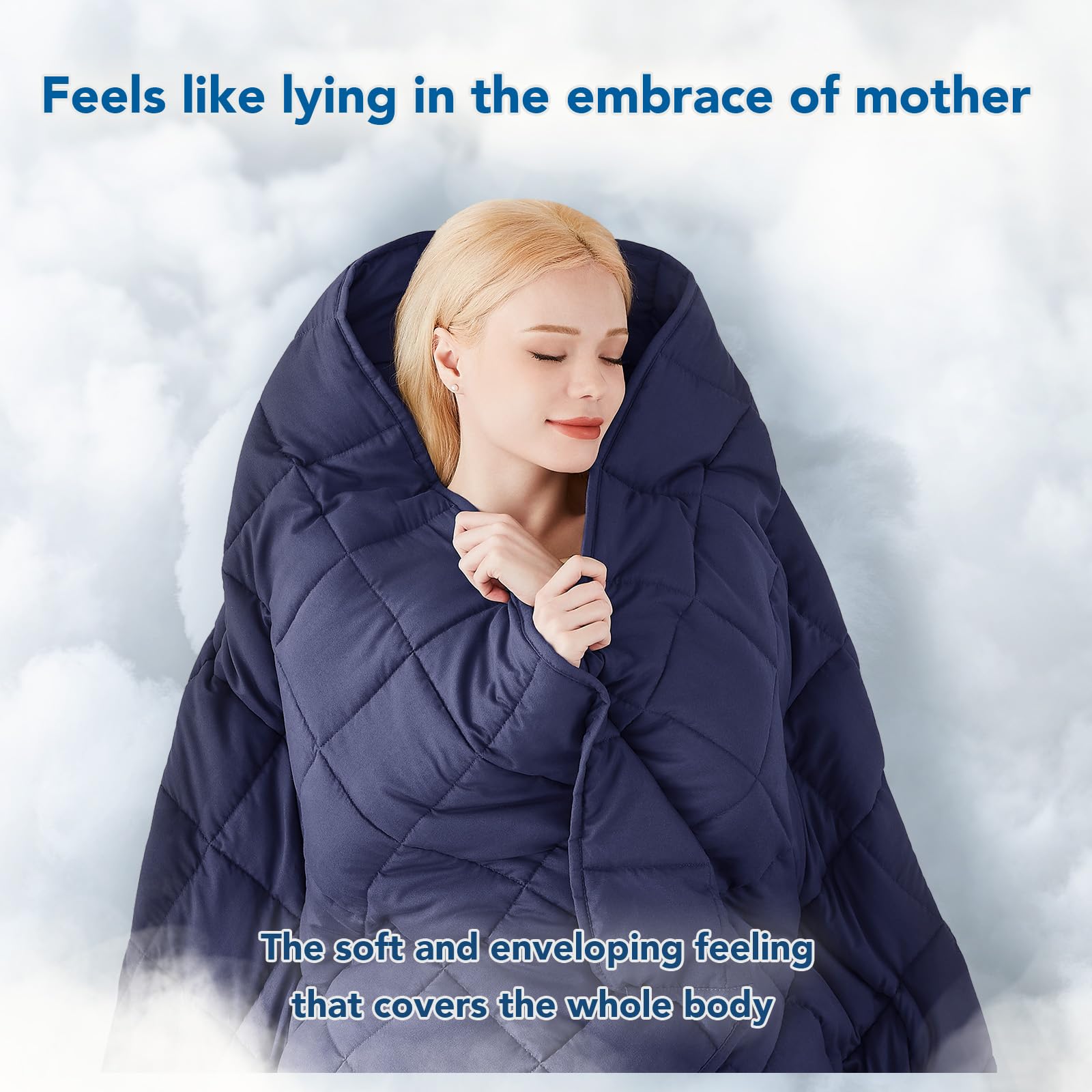 Topcee couverture posée sur lit illustrant confort et apparence queen