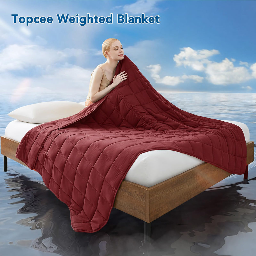Topcee microfibre texture gros plan doux et respirant pour confort