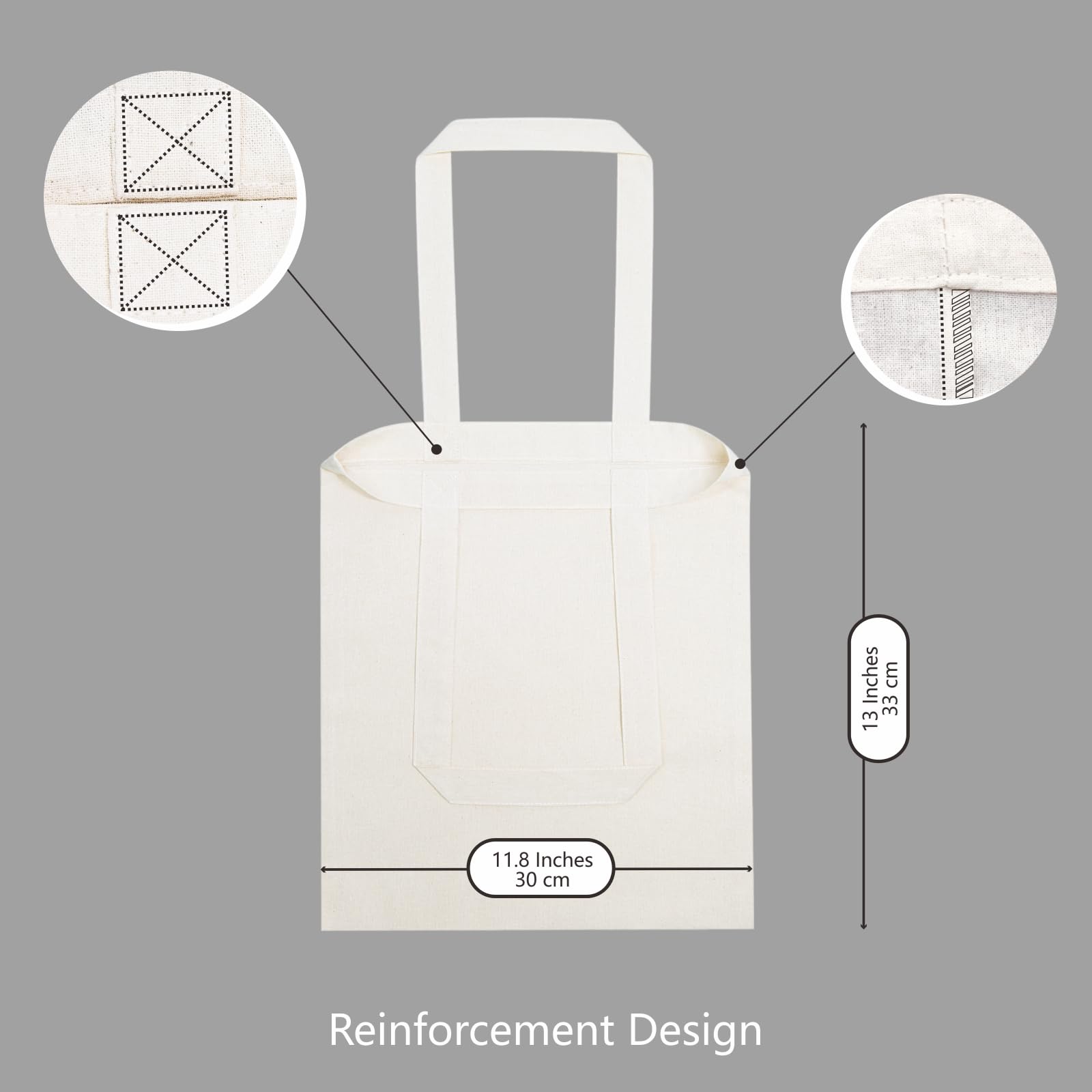 TOPDesign sac à côté d'un livre montrant l'échelle et capacité pratique