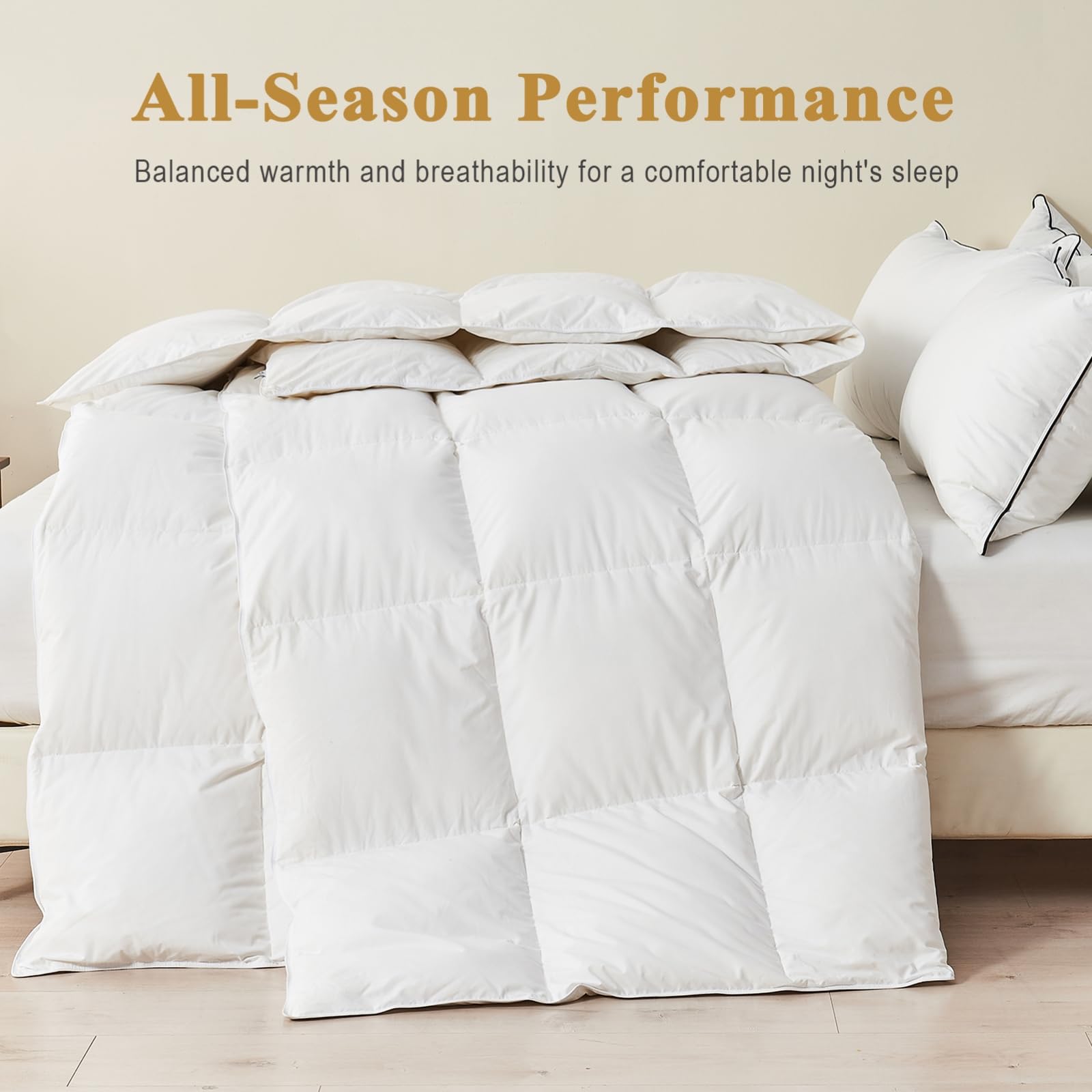TOPGREEN couette habillée d'une housse en décor lifestyle inspirant sommeil