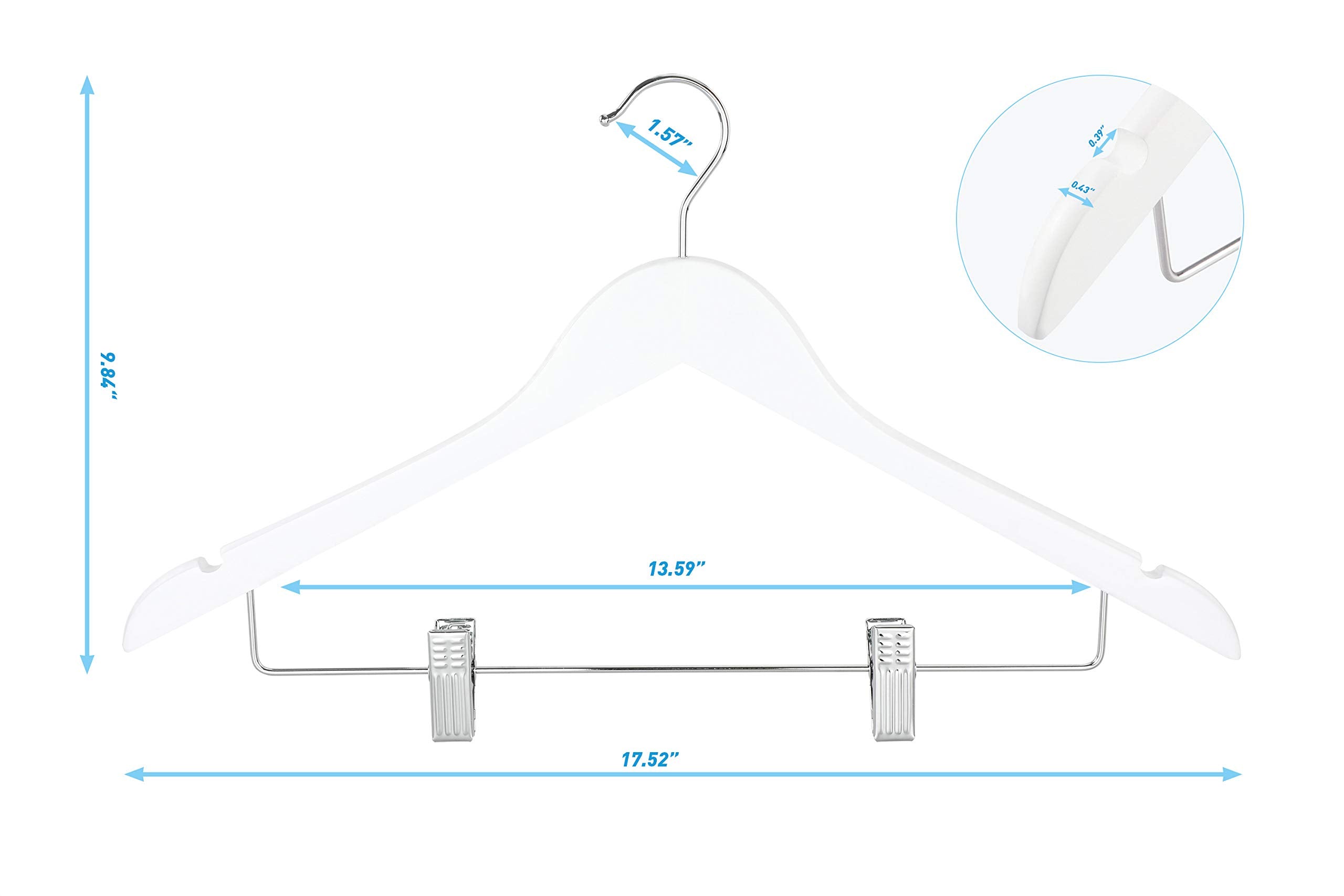 TOPIA HANGER cintres en situation de dressing stylé et organisé