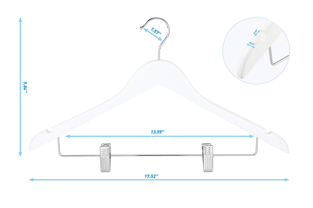 TOPIA HANGER cintres en situation de dressing stylé et organisé