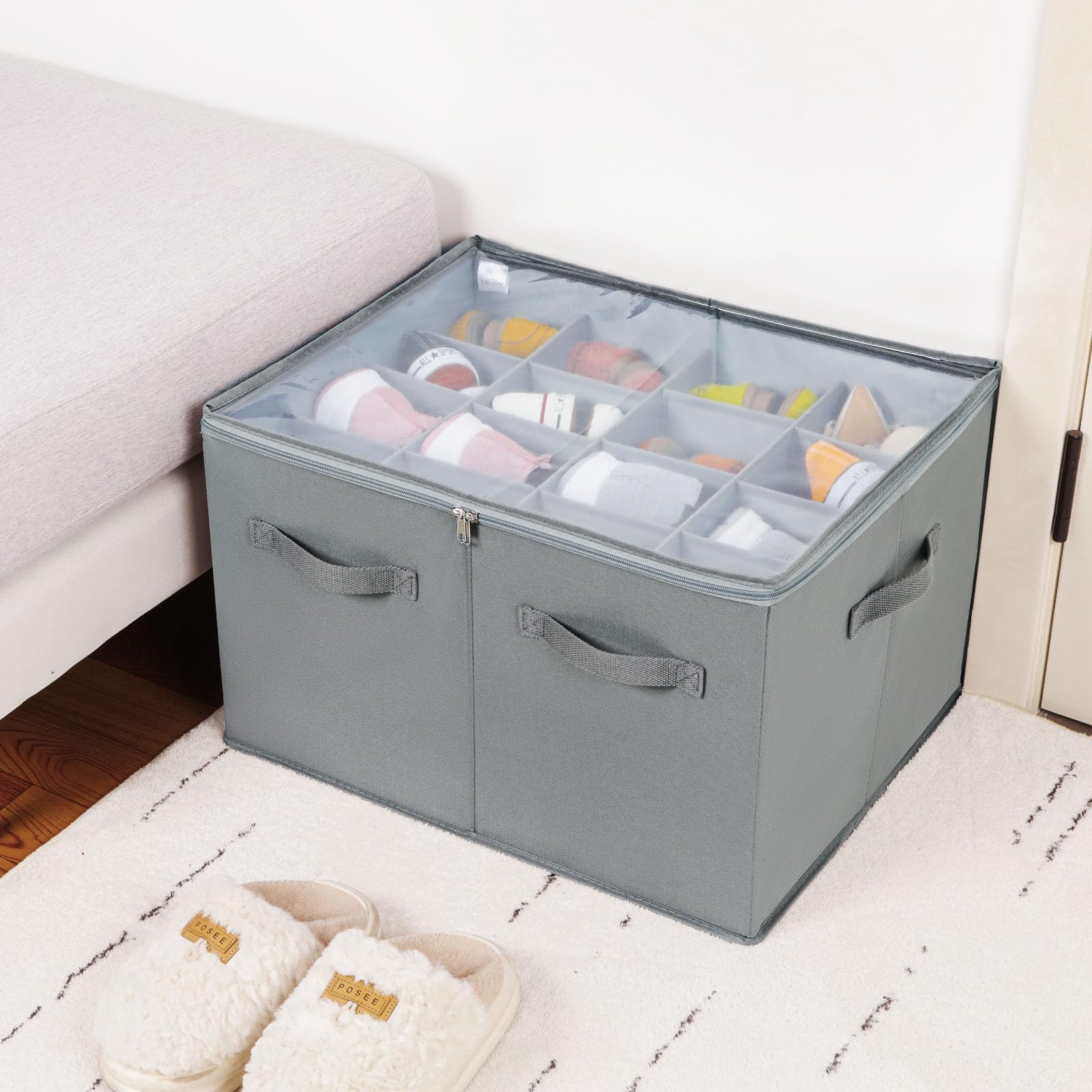 TOPIA HOME poignées renforcées facilitant sortie et transport du coffret