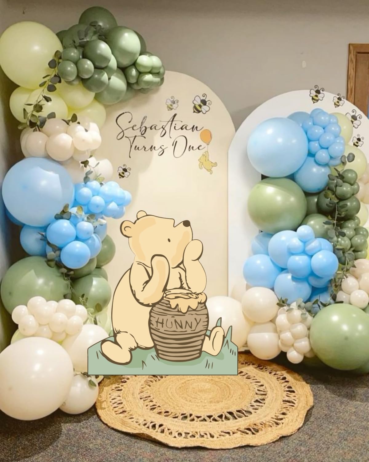 TopJianyu décor de table dessert combiné avec silhouette pour cohérence