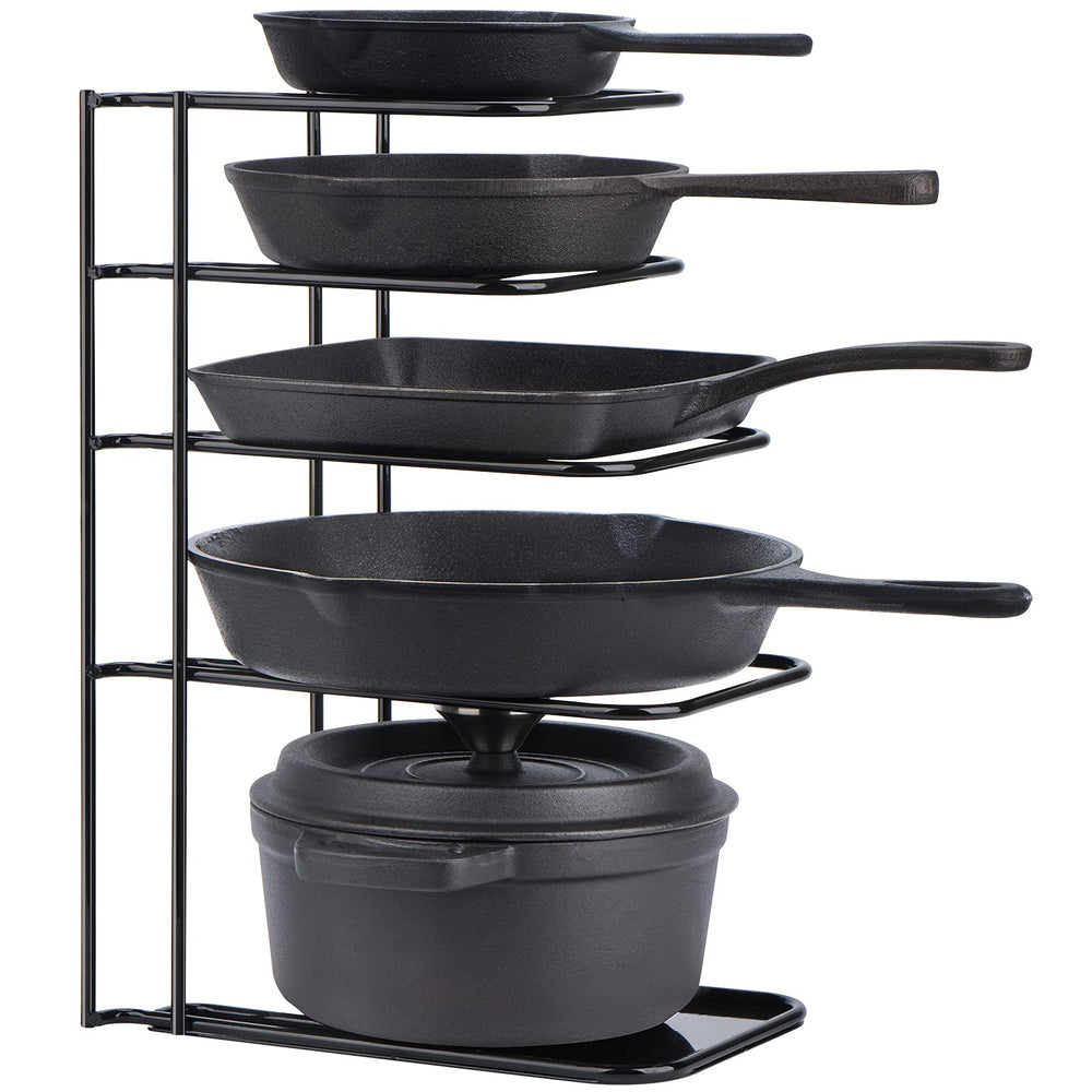 Toplife vue avant du range-poêles montrant organisation et gain de place