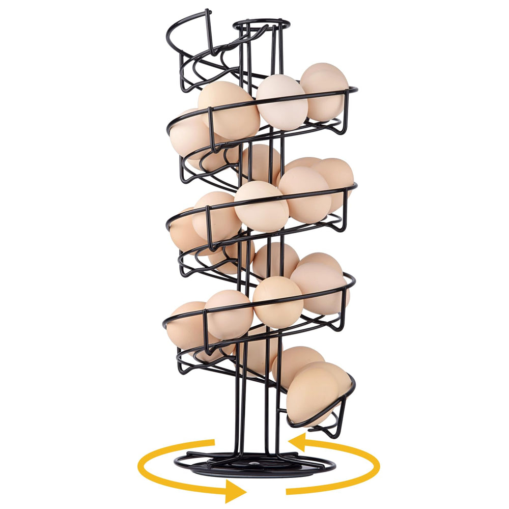 Toplife présentoir spirale avant montrant rangement ordonné et accès facile