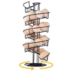 Toplife présentoir spirale avant montrant rangement ordonné et accès facile