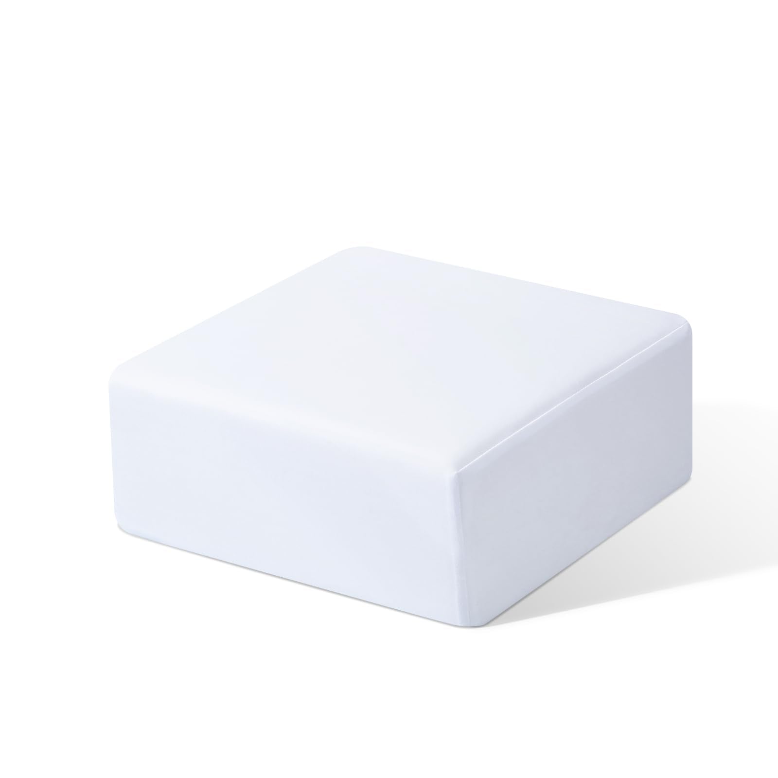 TOPPURE oreiller cube face avant présentant forme carrée et mousse confortable