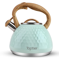Toptier bouilloire face avant vert clair élégante et pratique