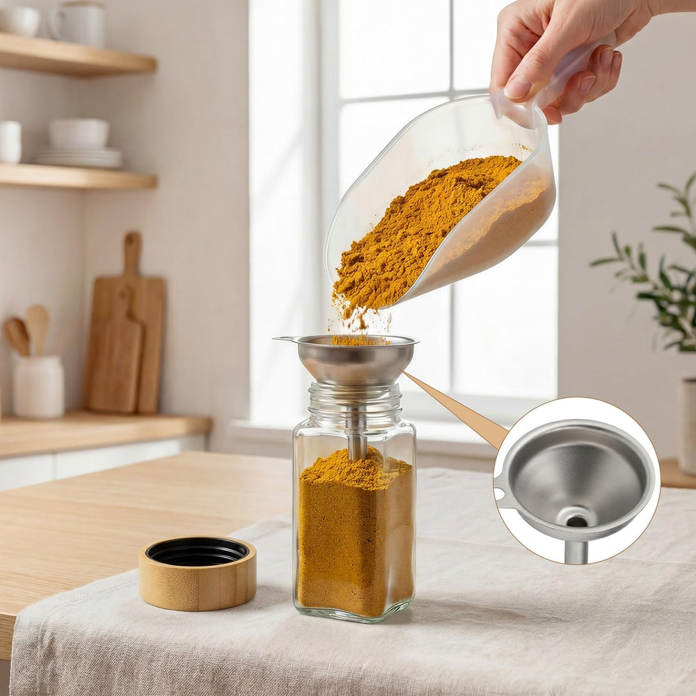 Torchero comparaison taille bocal montré en main facile à manipuler
