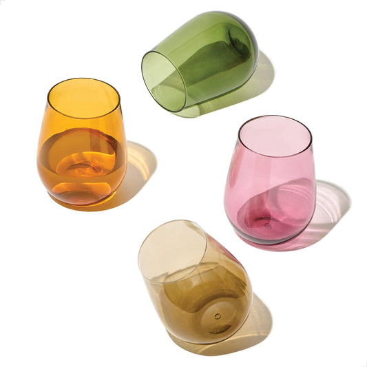 TOSSWARE verre devant emballage montrant design et praticité