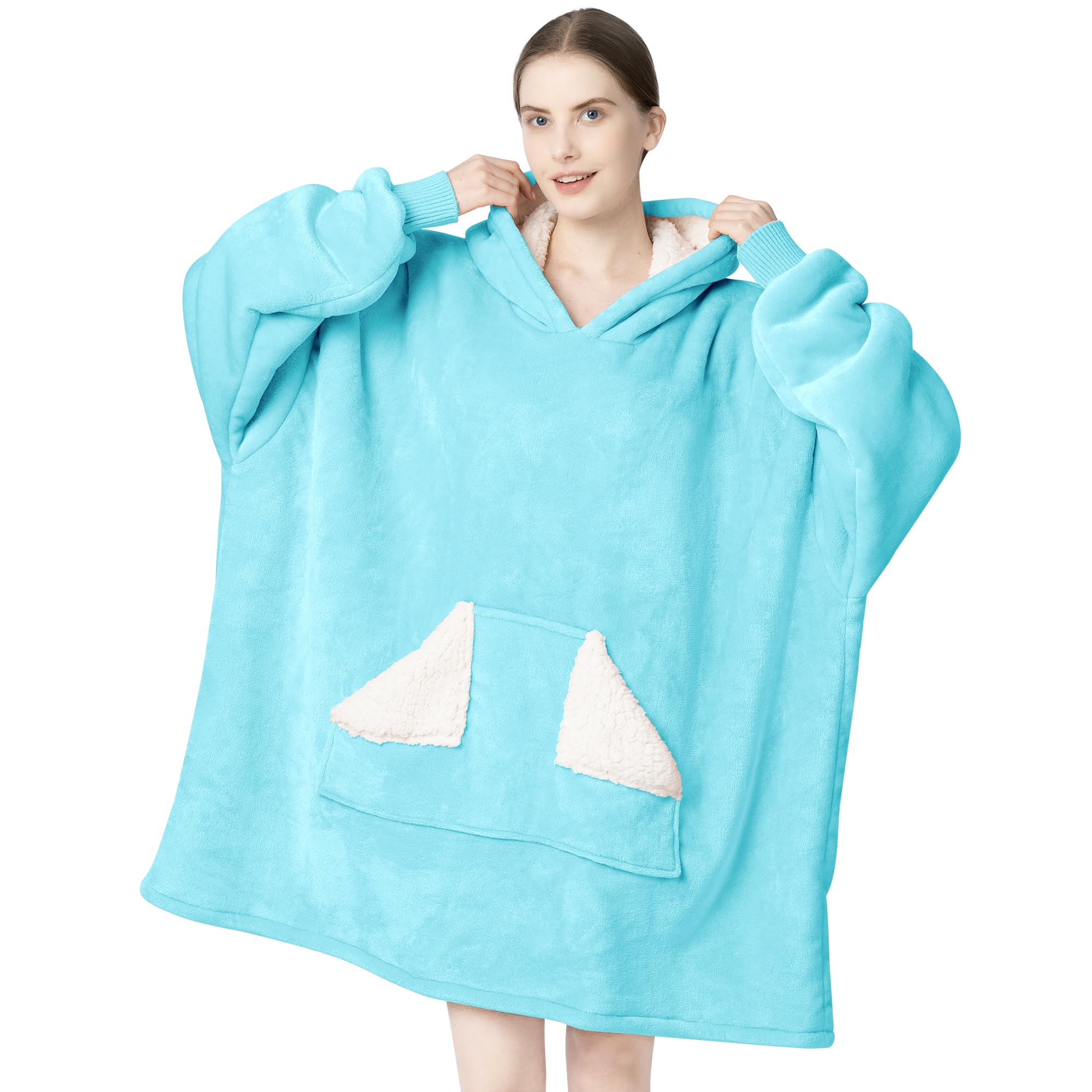 Touchat hoodie vue avant montrant coupe oversize et confort