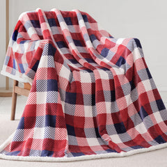 Touchat plaid plié compacte facile à emporter et rangement pratique