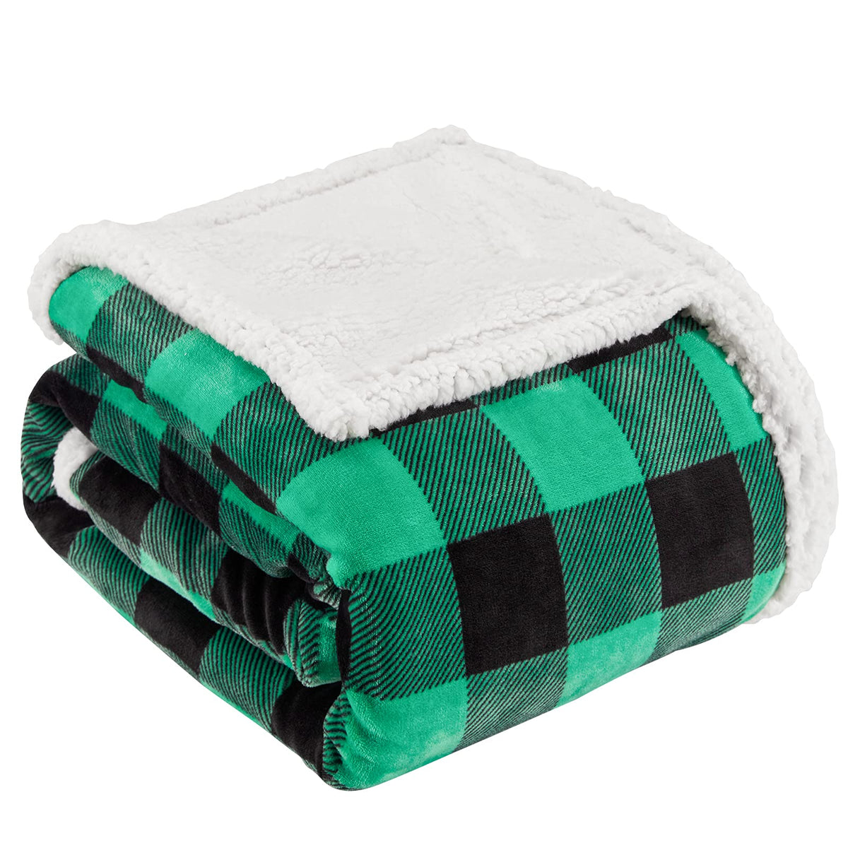 Touchat couverture face avant montrant motif buffalo plaid et confort esthétique