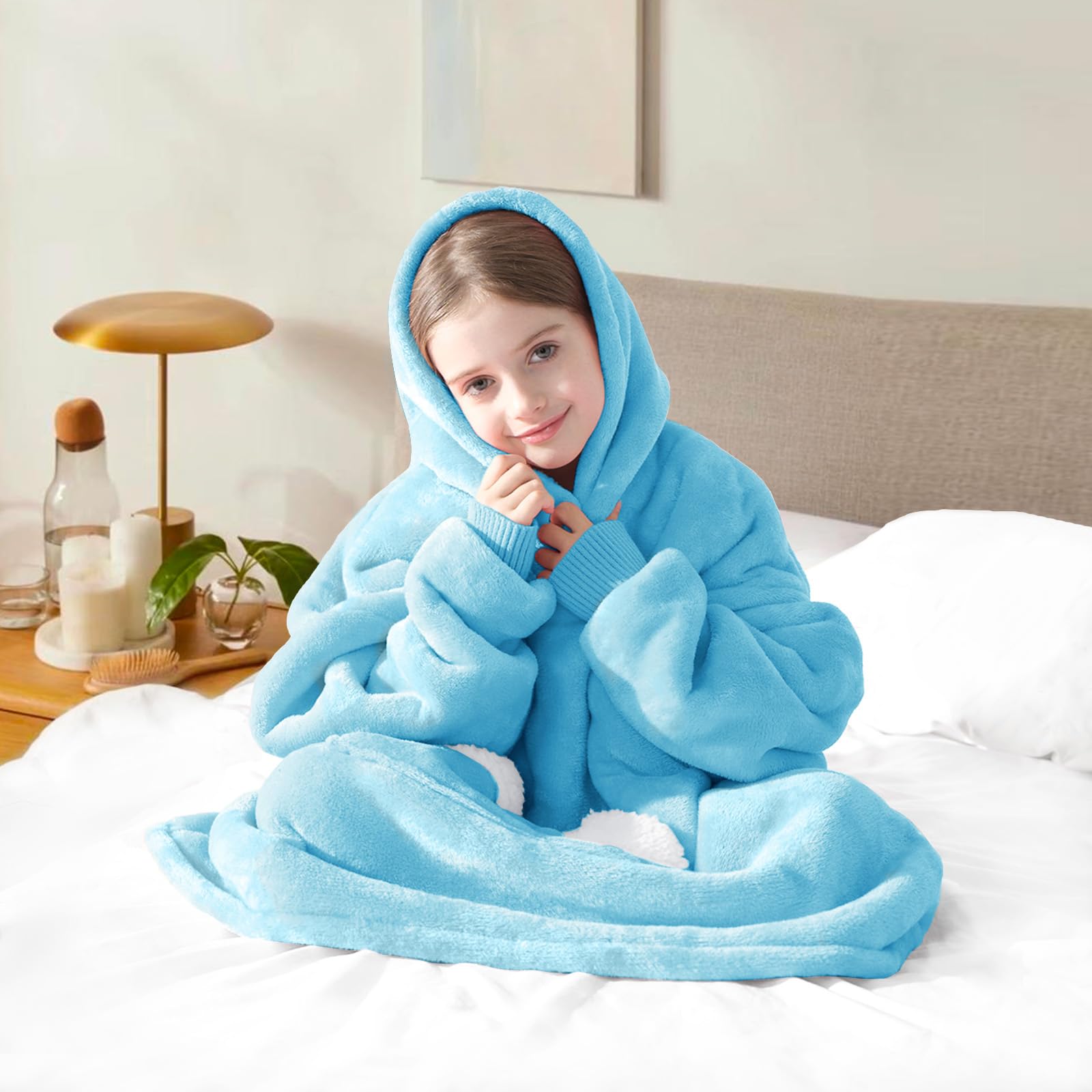 Touchat texture sherpa en gros plan, douceur isolante pour enfant