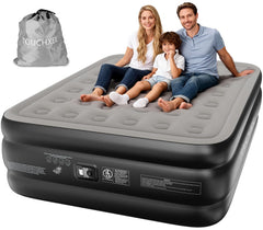 TOUCHXEL face avant du matelas Queen montrant hauteur et confort