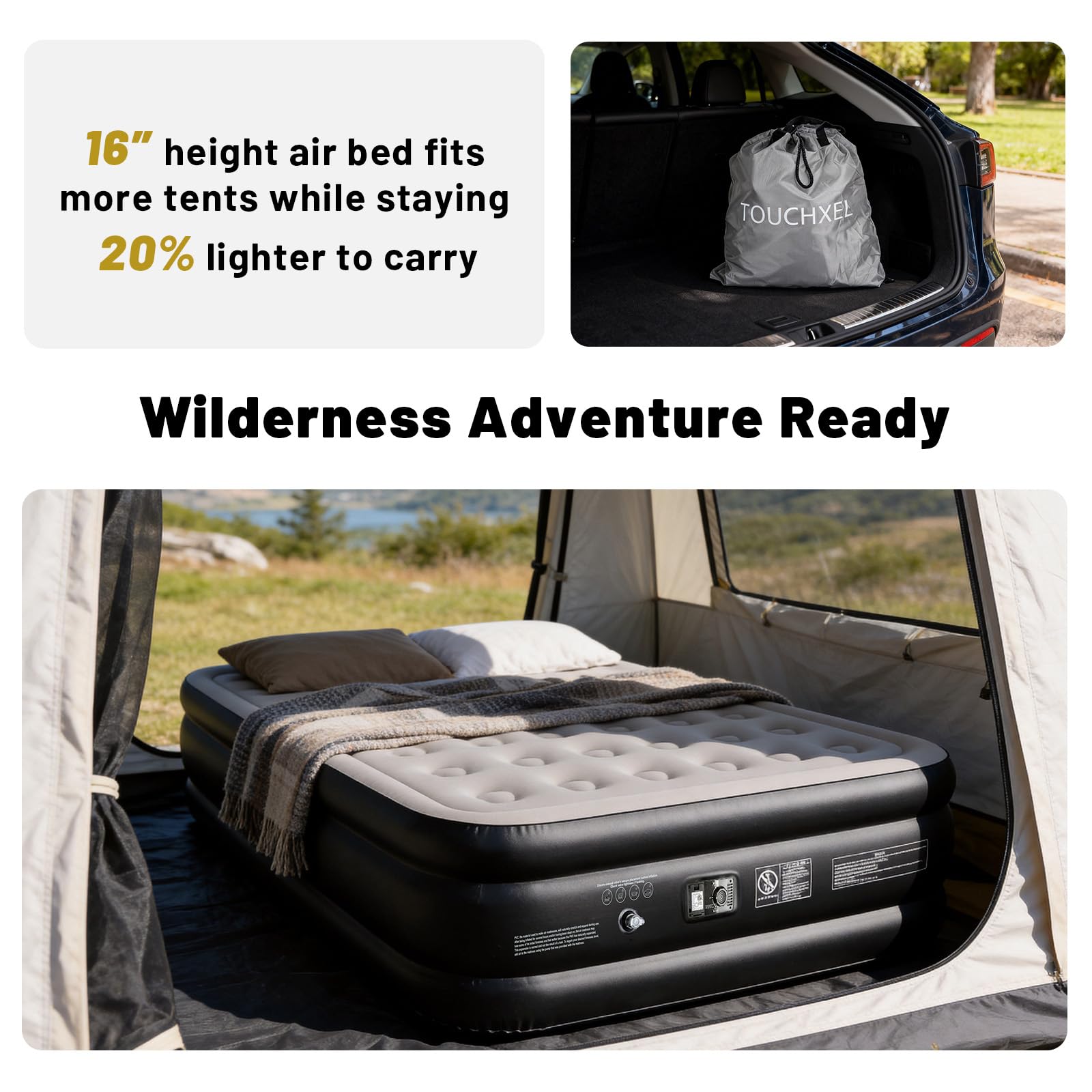 TOUCHXEL sac de transport robuste pour rangement compact