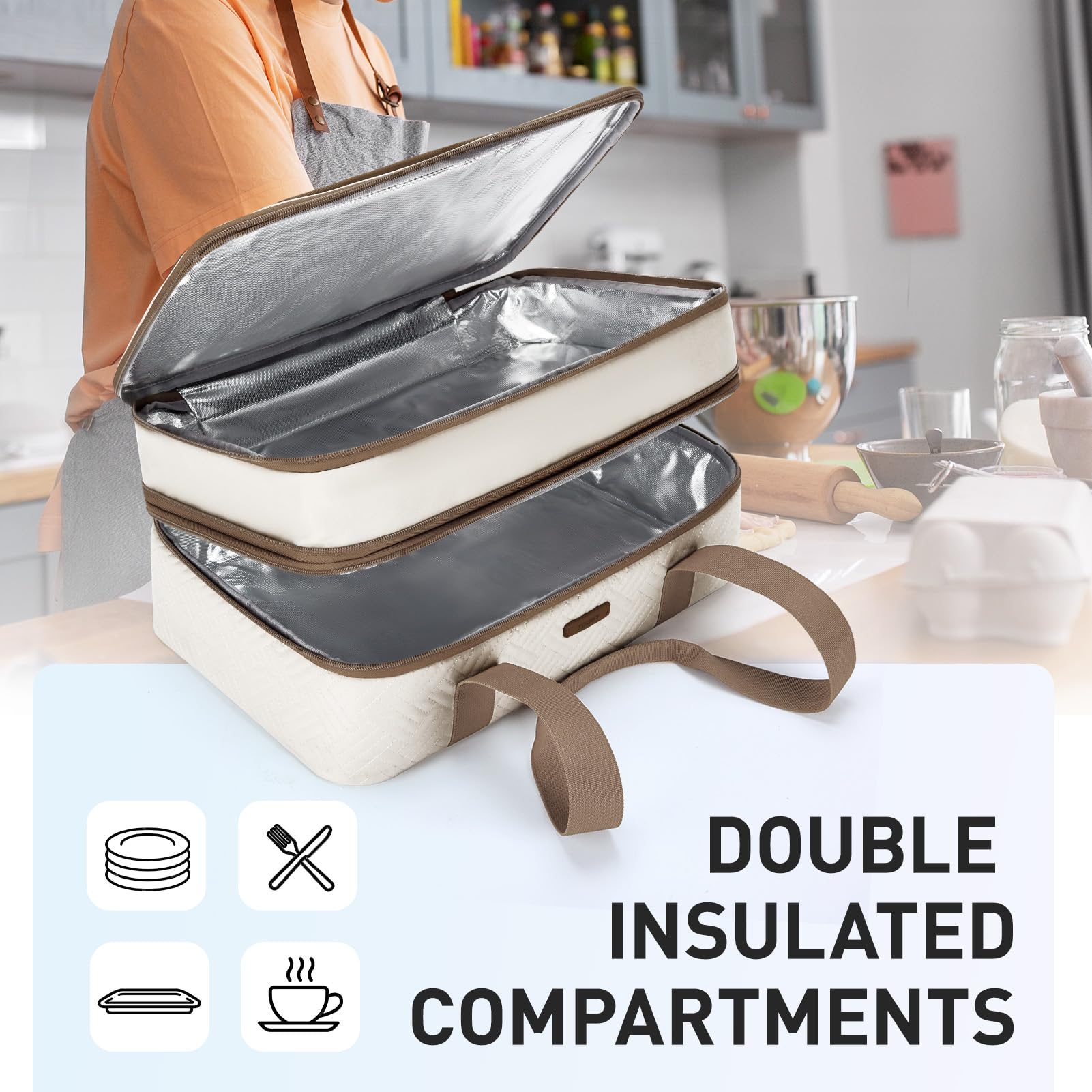 TOURIT comparaison taille 9x13 illustrant compatibilité du plat