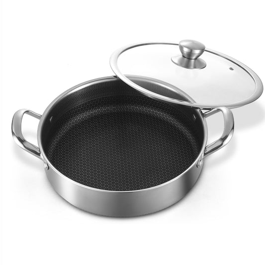 Toutrop vue face avant de la sauteuse 7QT, grande capacité pratique