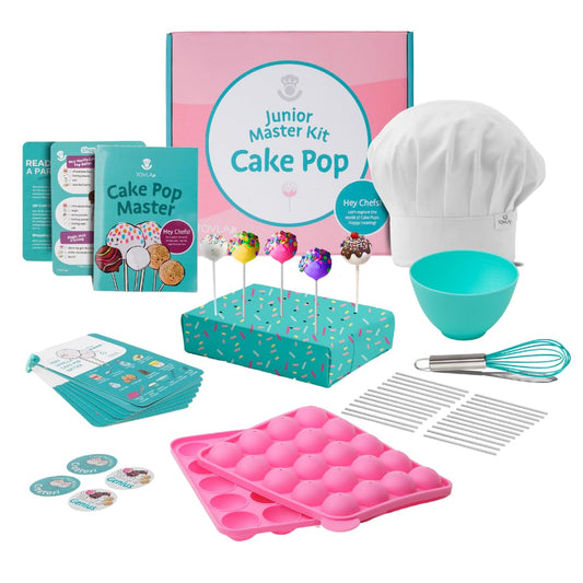 TOVLA JR coffret ouvert affichant tous les ustensiles prêt à jouer