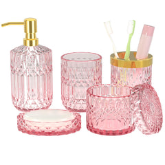 Towoaafu ensemble vue face rose élégante pour rangement