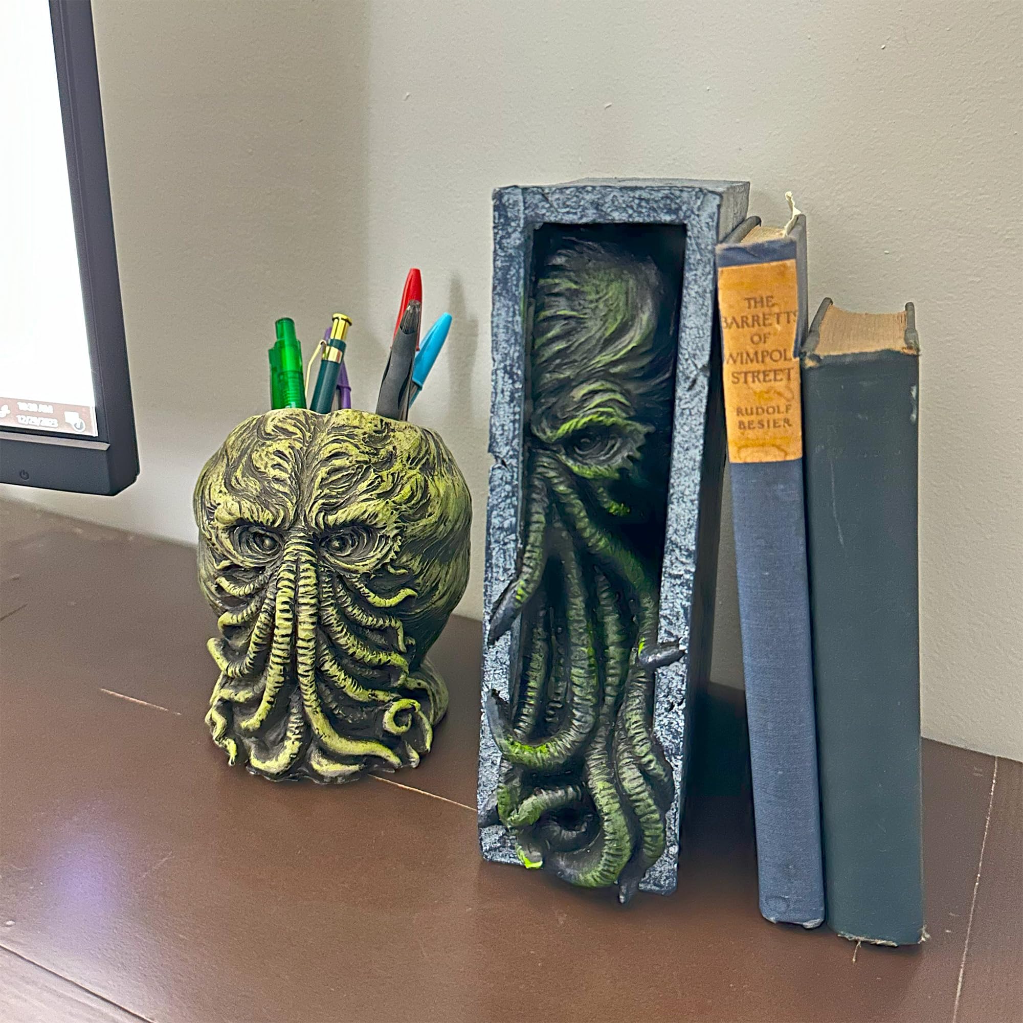 Toy Vault Cthulhu gros plan tentacules révélant sculpté précis