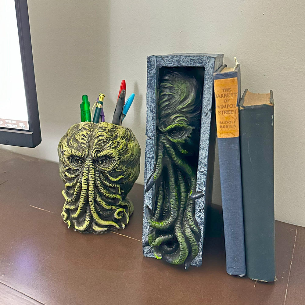 Toy Vault Cthulhu gros plan tentacules révélant sculpté précis