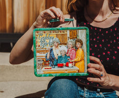 Toynk boîte Golden Girls intérieur vide montrant capacité et rangement pratique