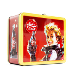 Toynk Nuka-Cola face arrière illustrée, met en valeur publicités vintage